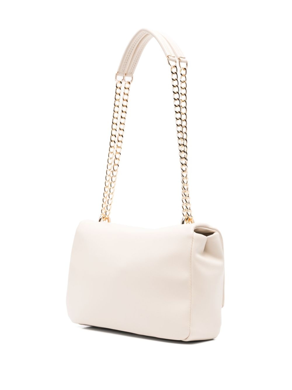 logo-debossed shoulder bag - 3