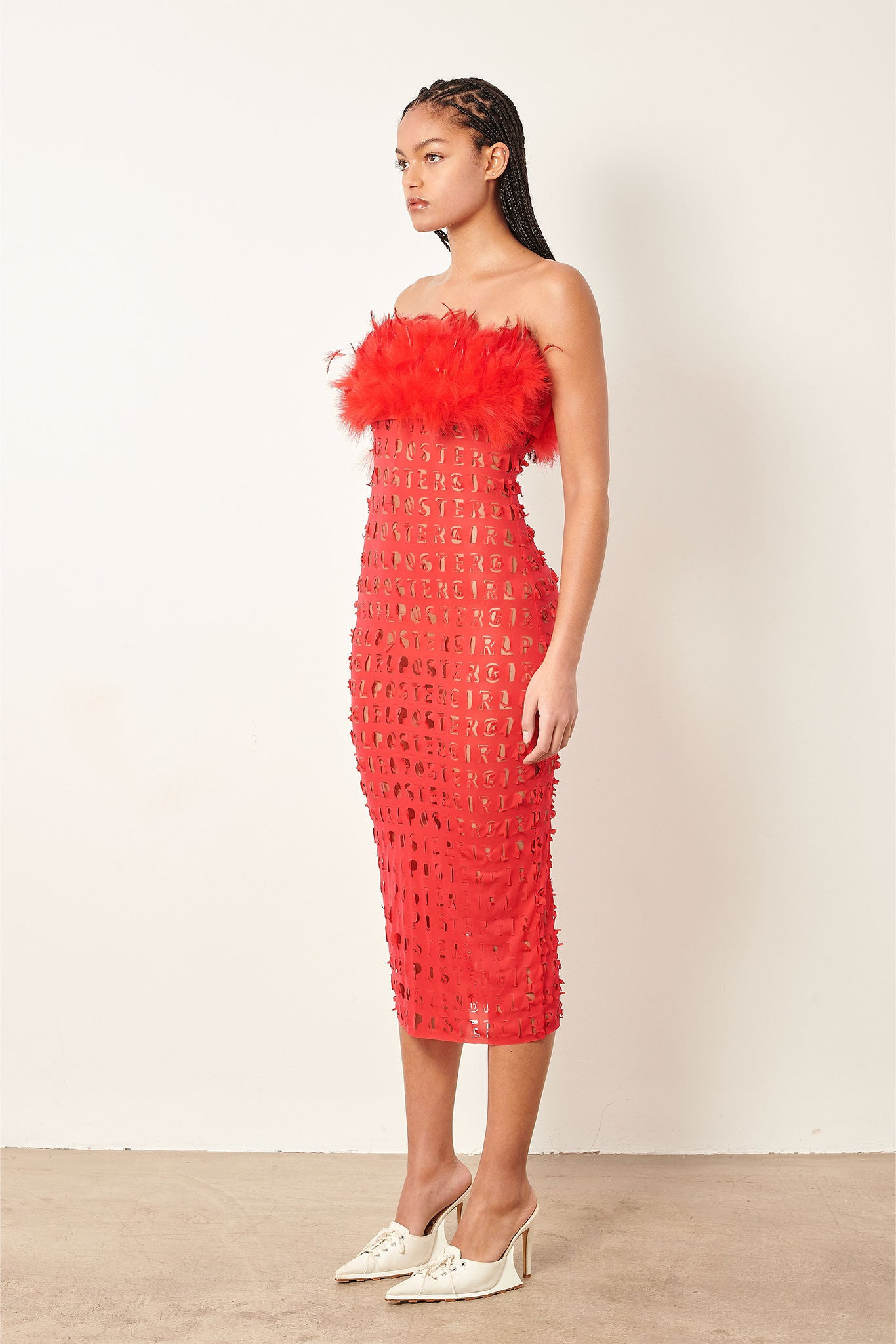 POSH DRESS RED - 5
