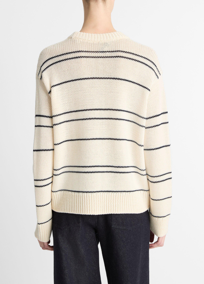 Vince 스트립된 cashmere 스웨터 outlook