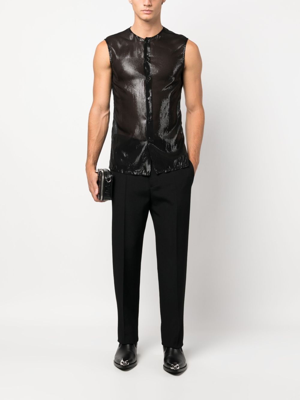 N9 low-rise tailored trousers - 2