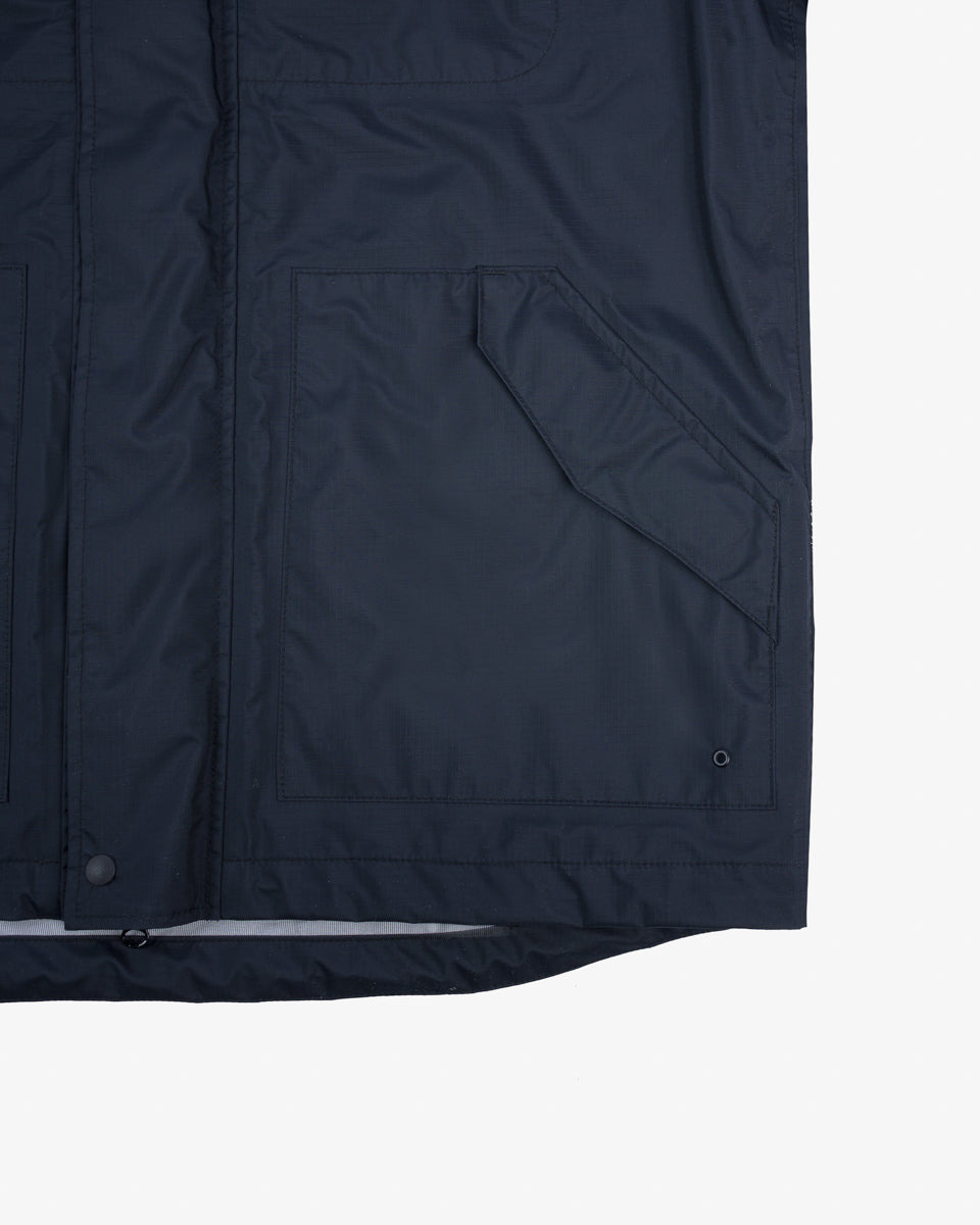 IHJ-136-BLK Waterproof Jacket - Black - 13