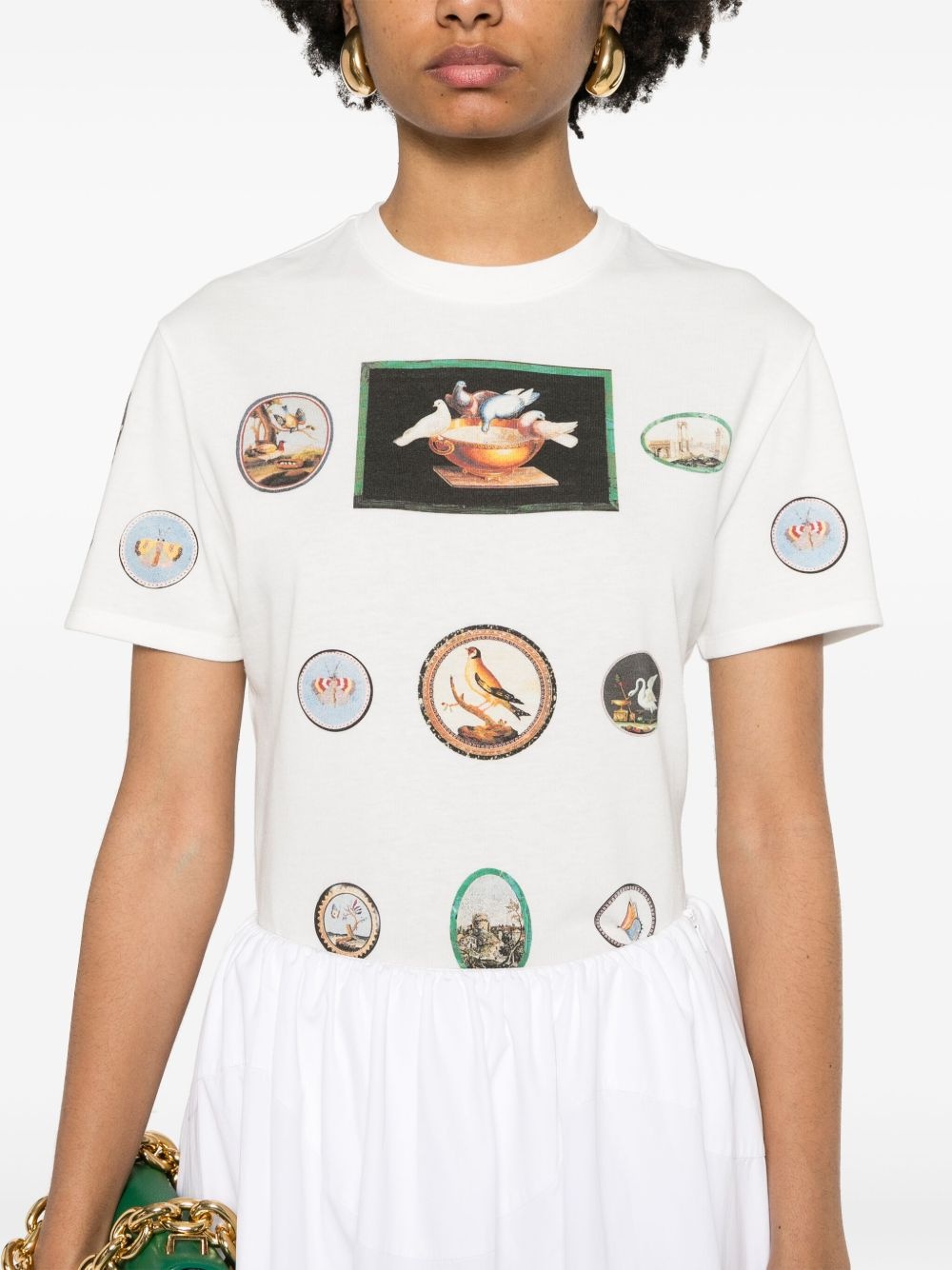 graphic-print cotton T-shirt - 5