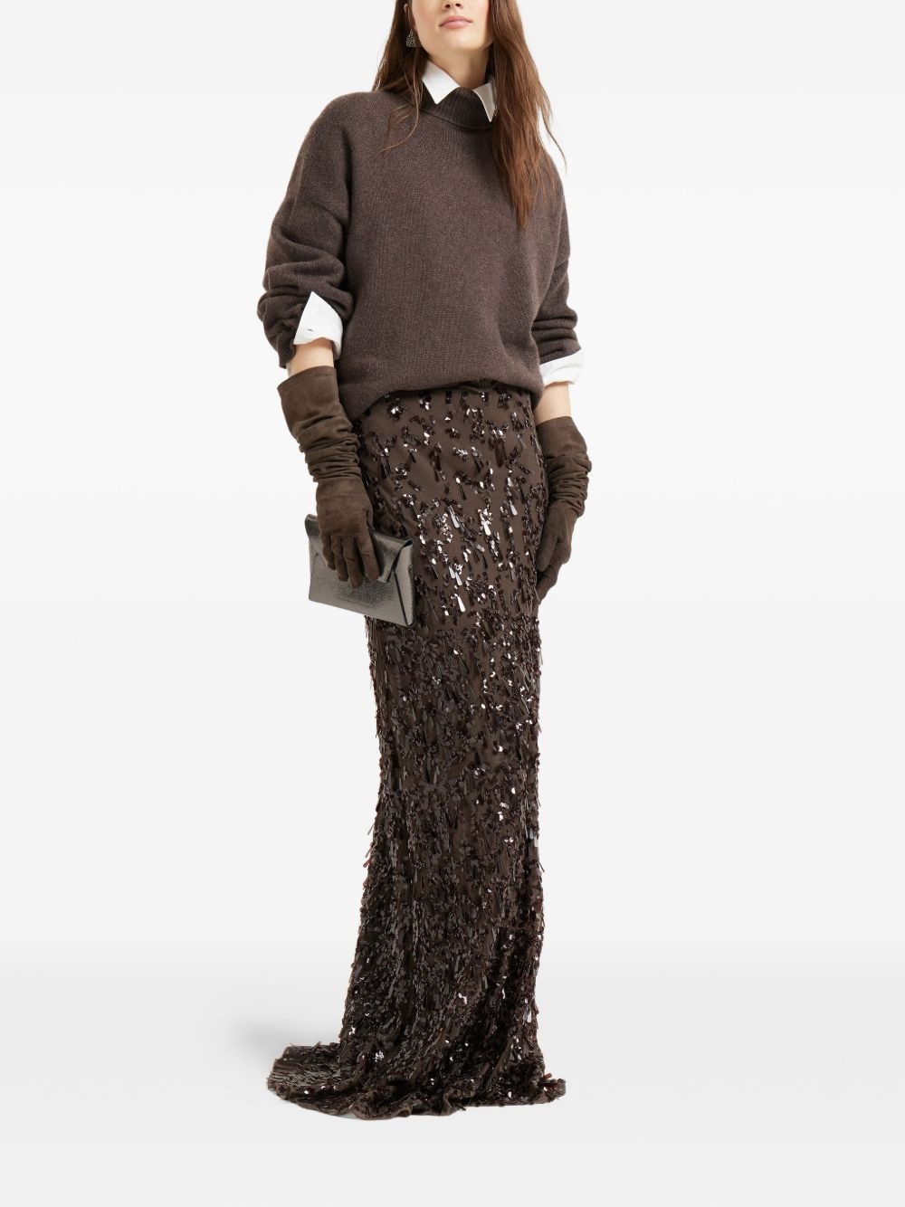 turtleneck cashmere sweater - 2