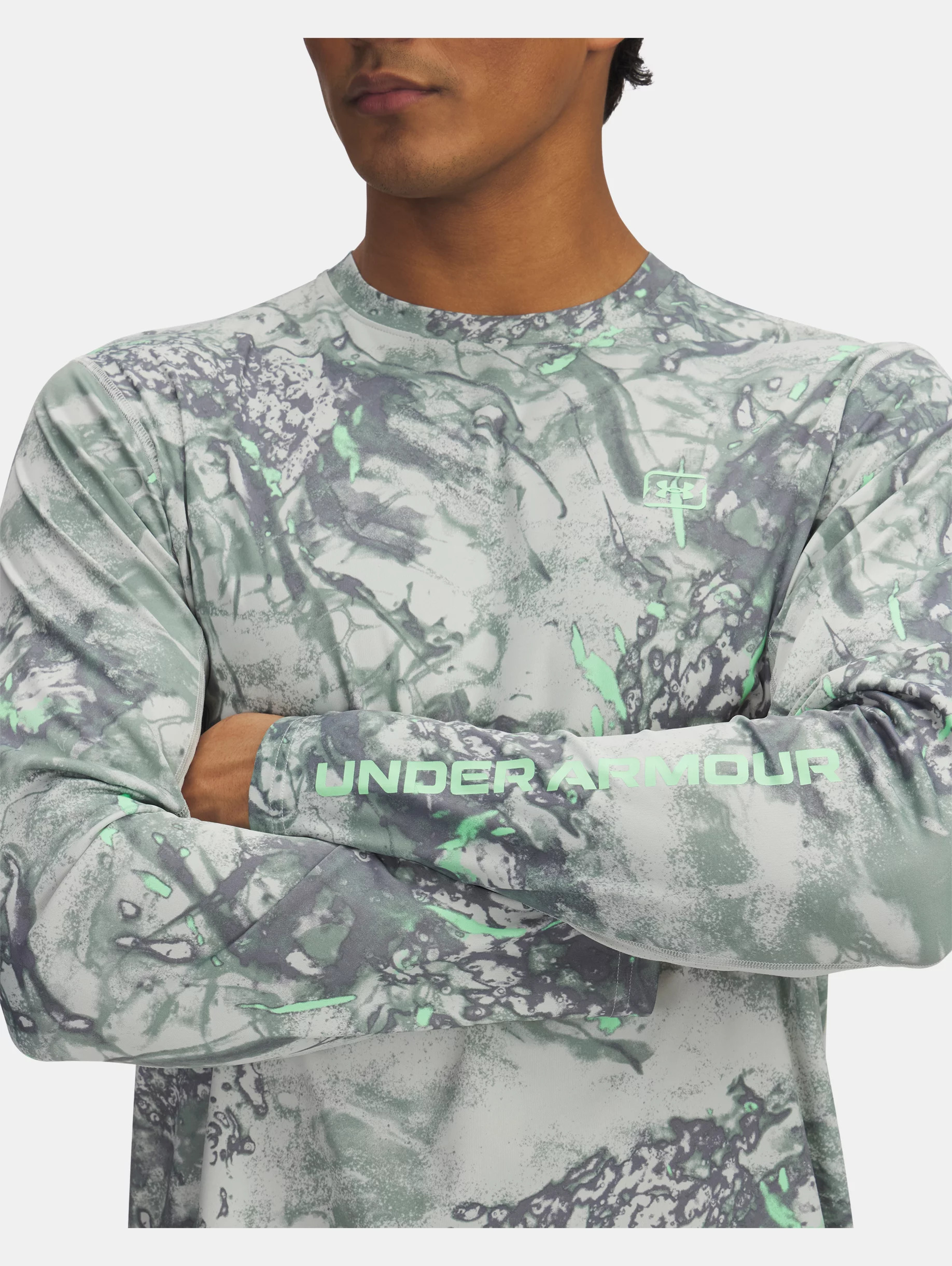 Men's UA Fish Pro Camo Long Sleeve - 3