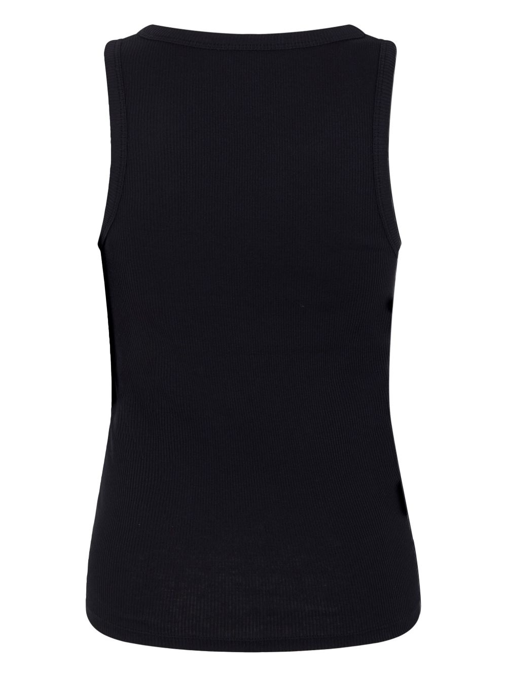 asymmetric gathered-detail tank top - 5