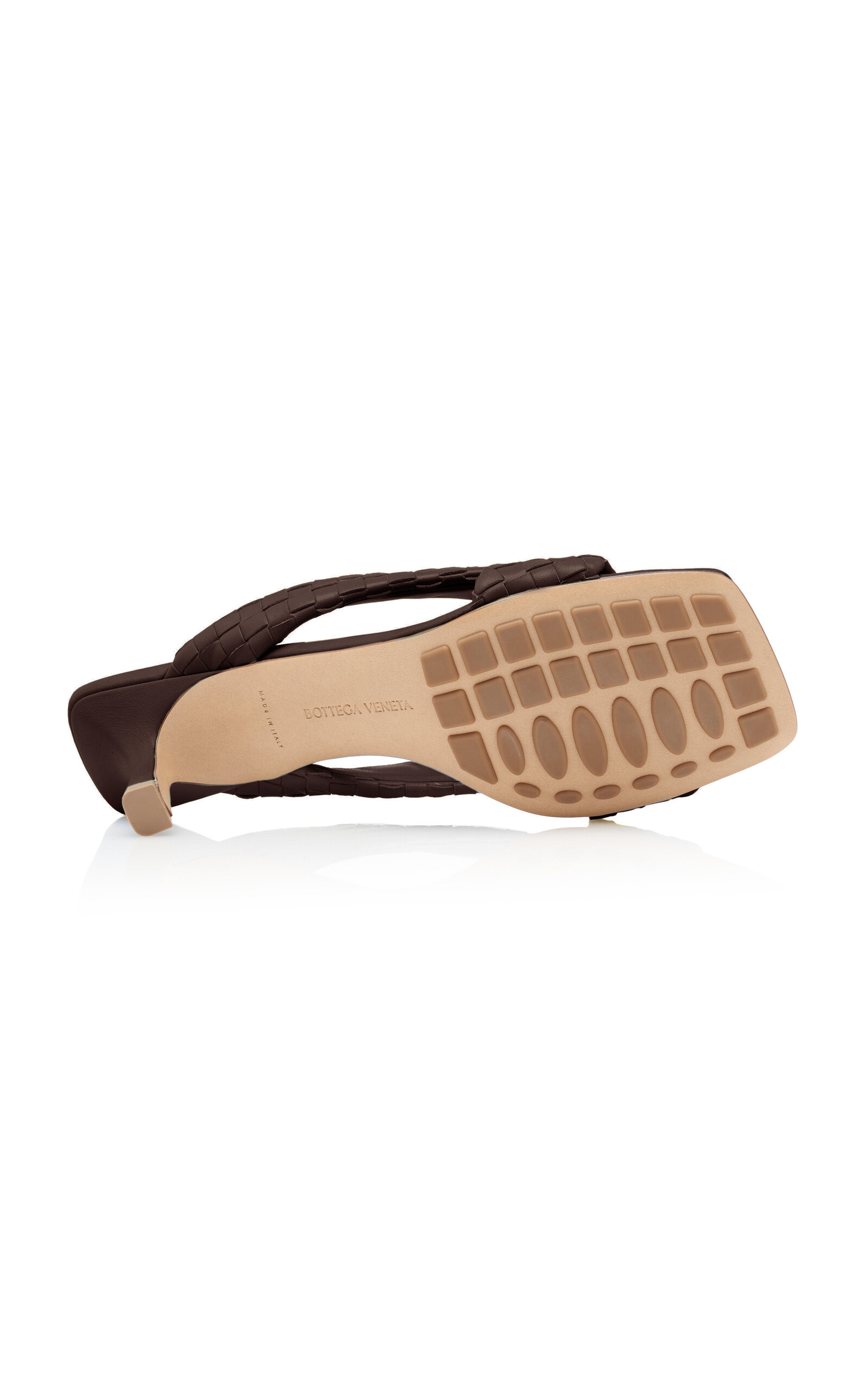 Riva Intecciato Leather Sandals brown - 6