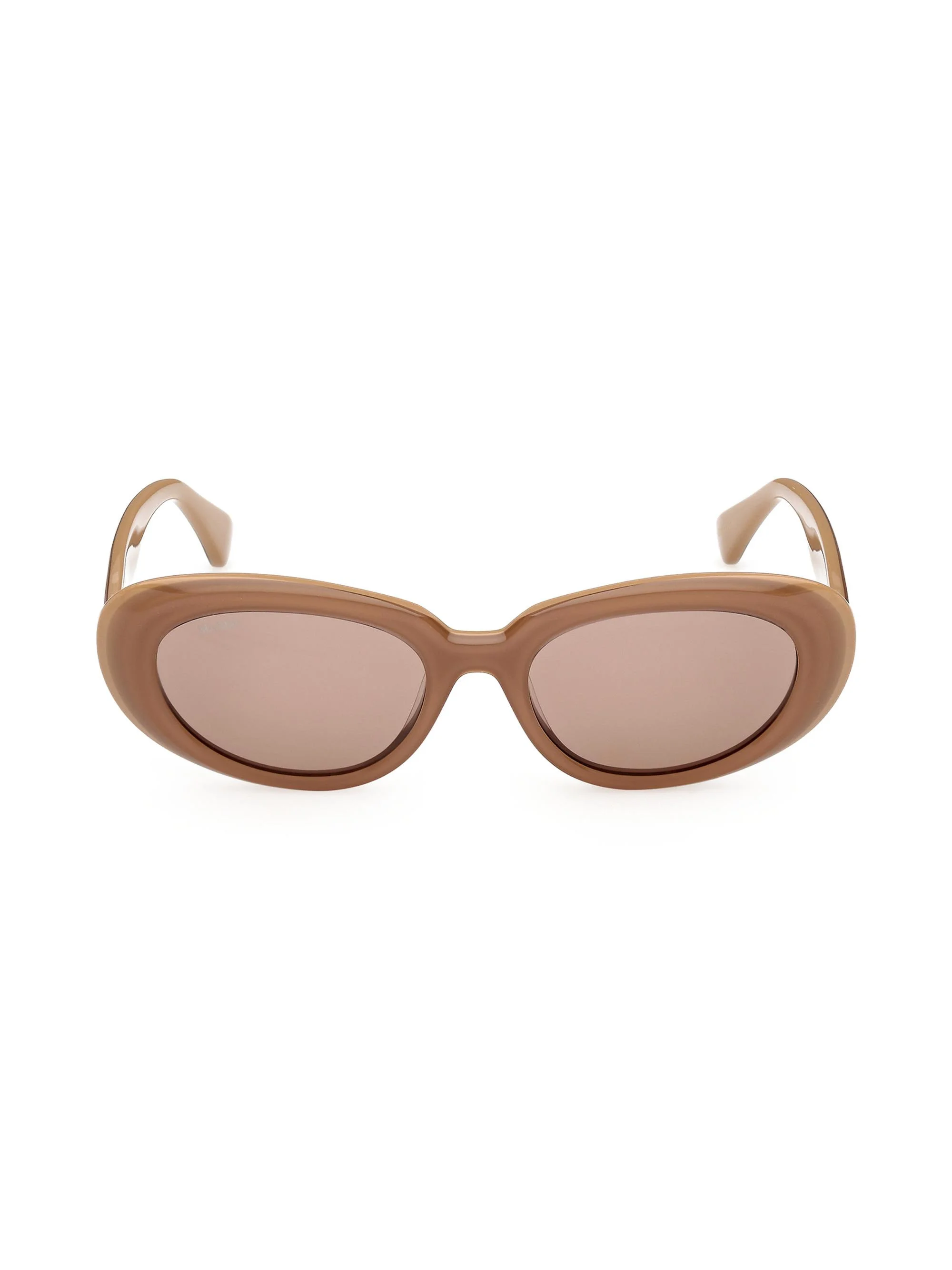 Women's 53MM Oval Sunglasses - Caramel - 1