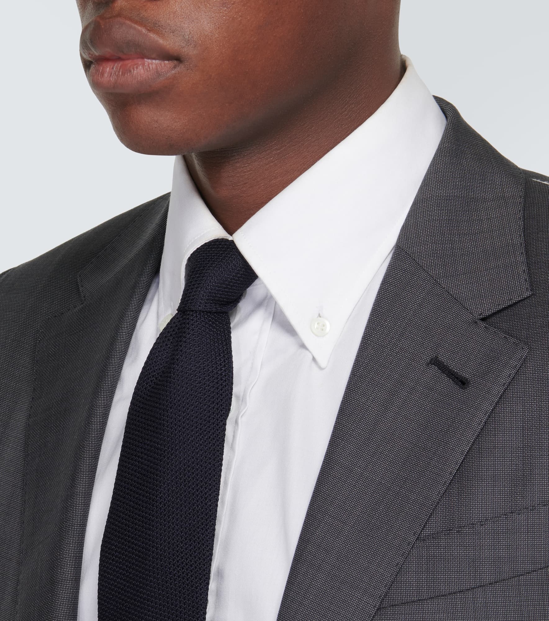 Silk grenadine tie - 3