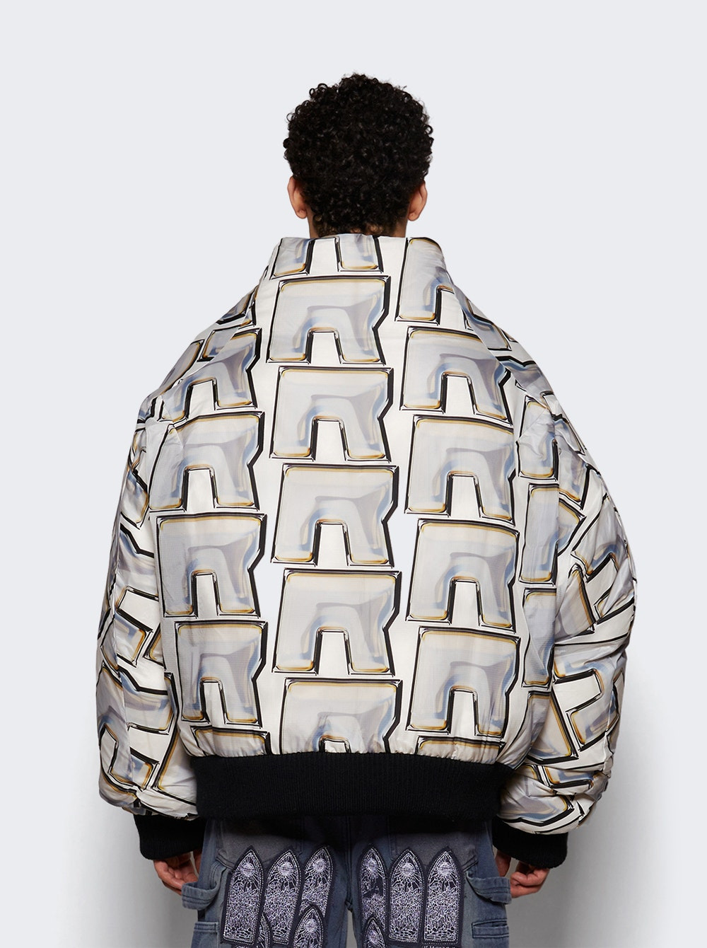 R'chon Bomber Jacket White - 4