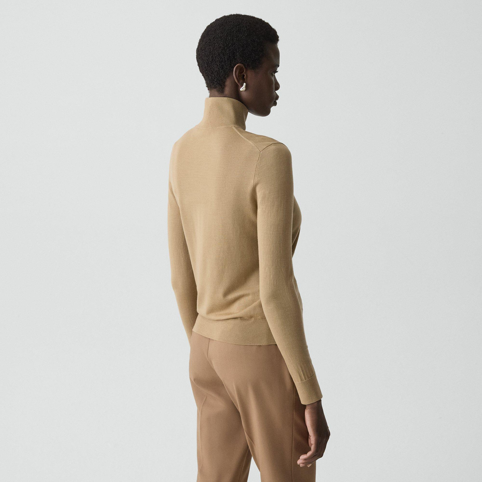 Turtleneck Sweater in Regal Wool - 4