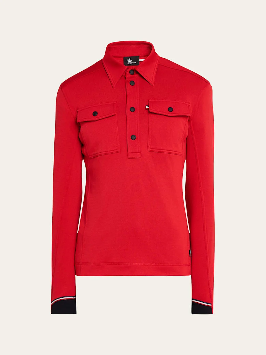 Men's Polartec Polo Shirt - 1