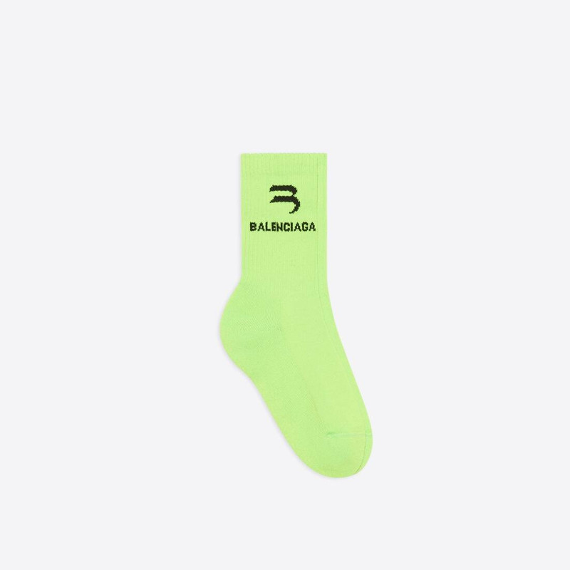 Men's Sporty B Sport Socks in Green 1