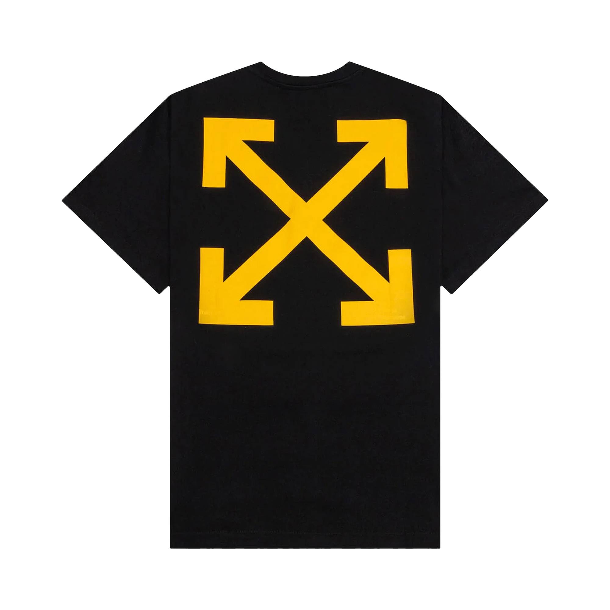 Off-White Diag Arrow Caravaggio Mercy Skate Tee 'Black/White' - 2
