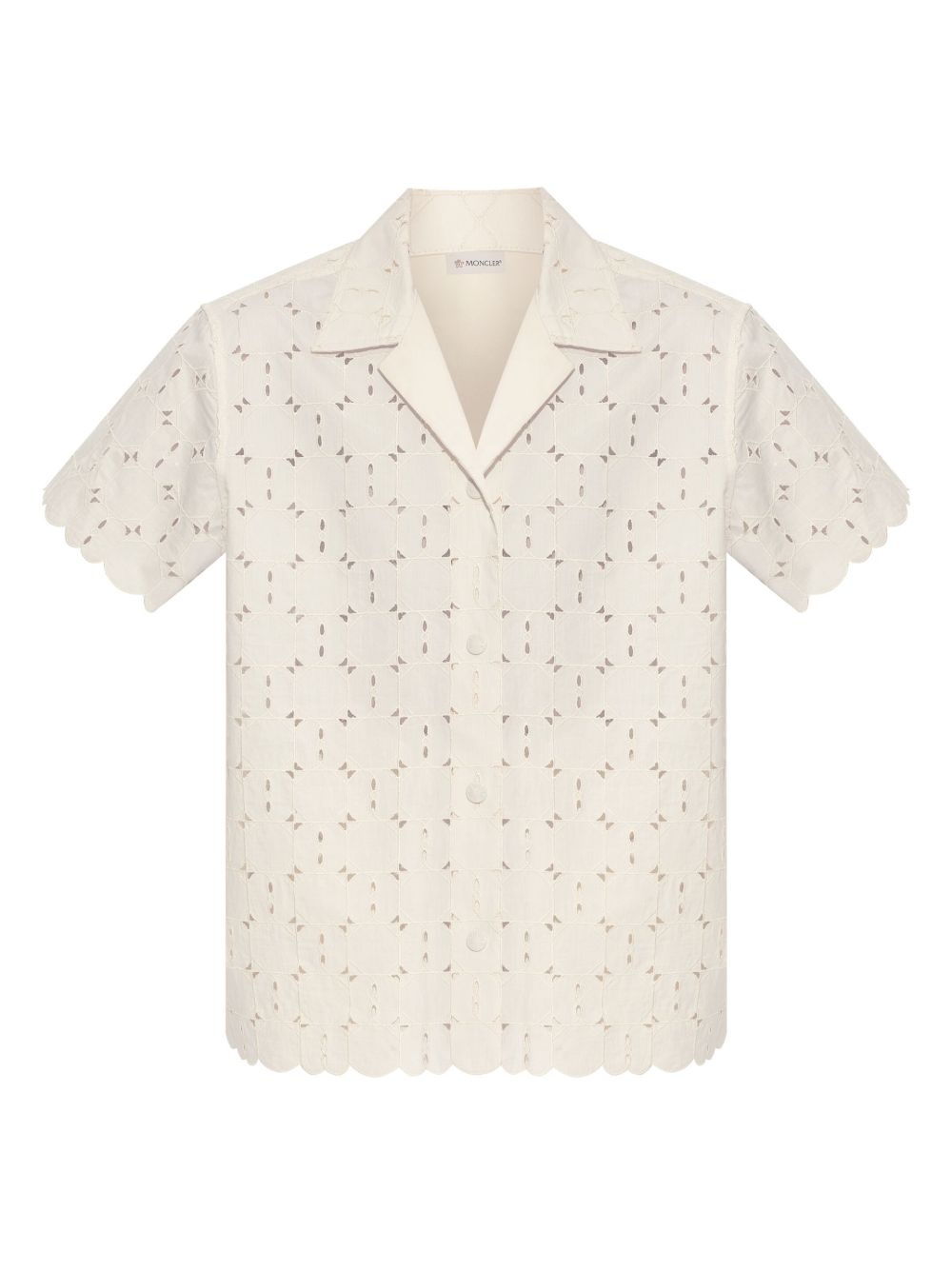 broderie-anglaise shirt - 1