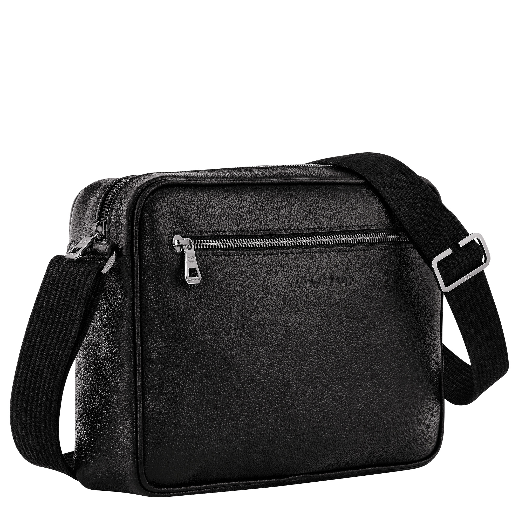 Le Foulonné M Camera bag Black - Leather - 3