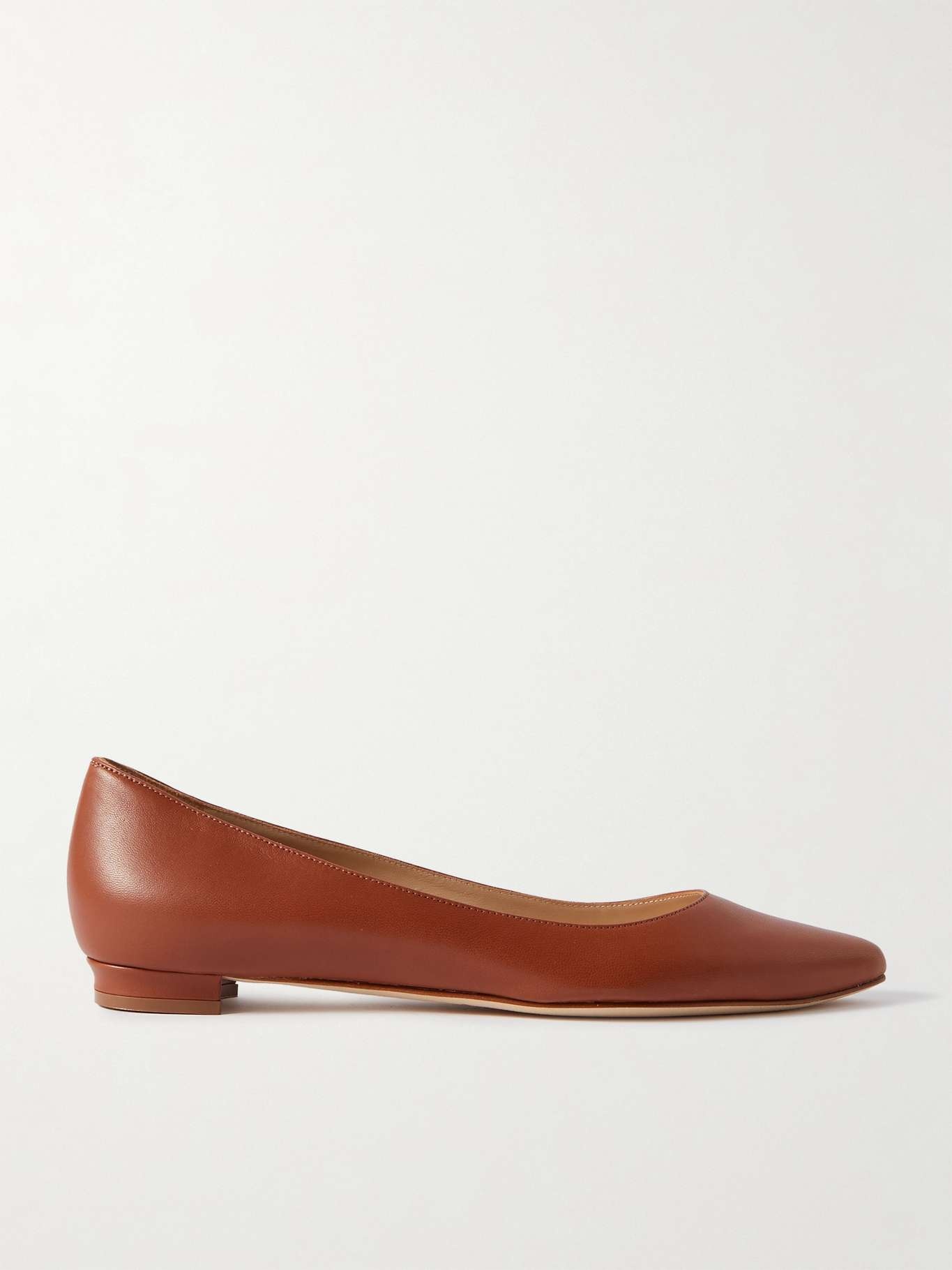 BB 10 leather point-toe flats - 1