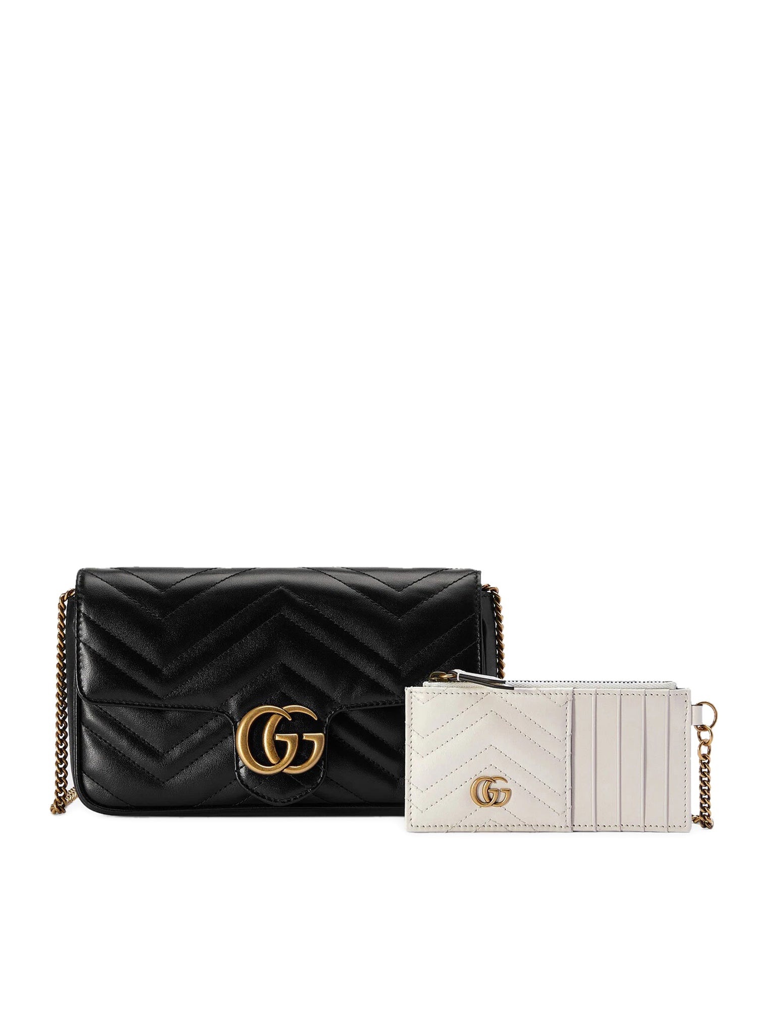 GG MARMONT MINI WALLET WITH CHAIN AND CARD HOLDER - 5