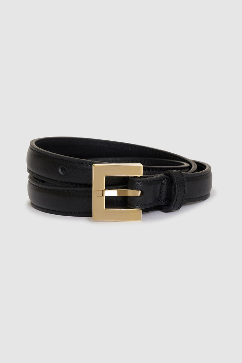 Nicola Belt - Black With Gold 3
