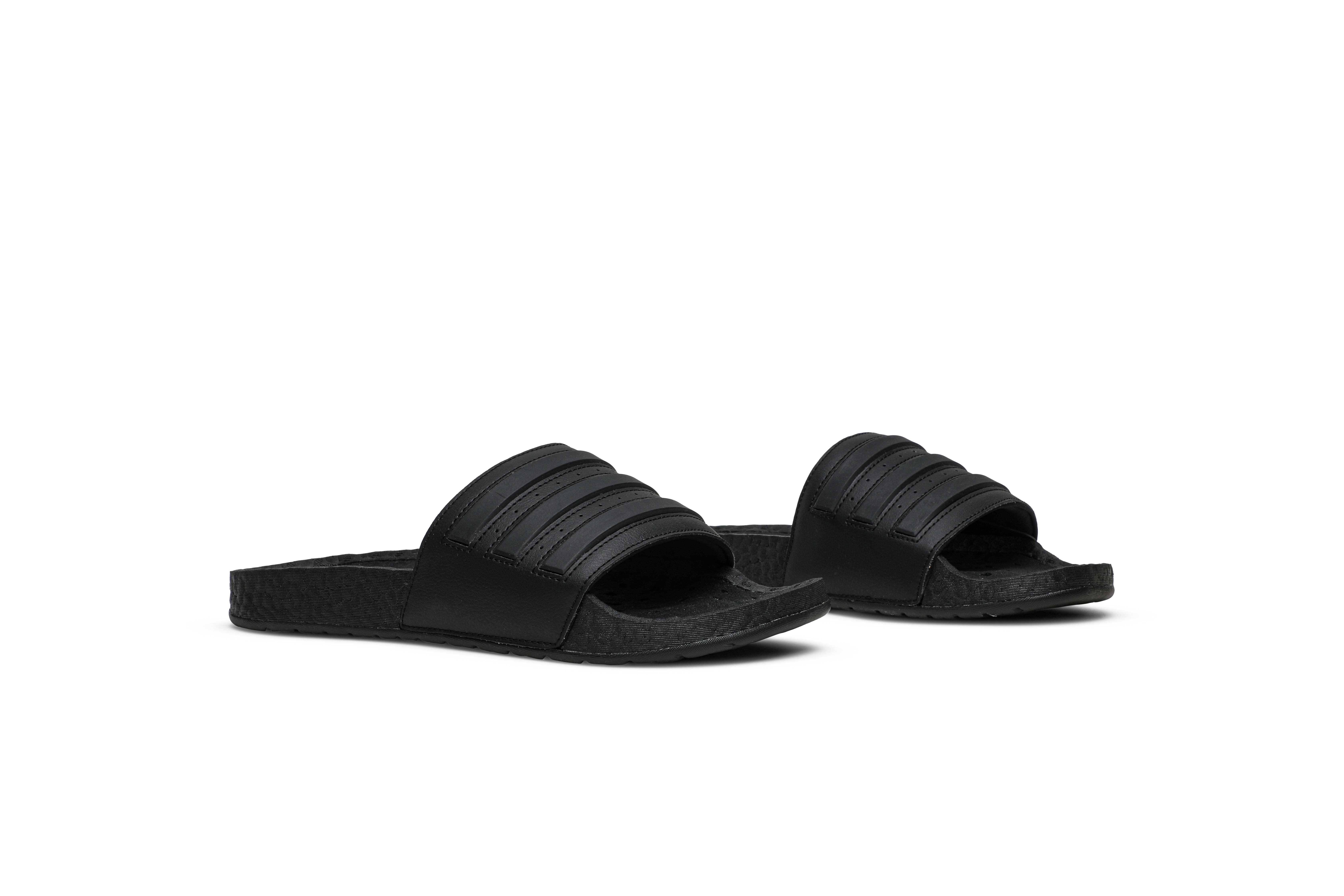 Adilette Boost Slides 'Triple Black' - 8