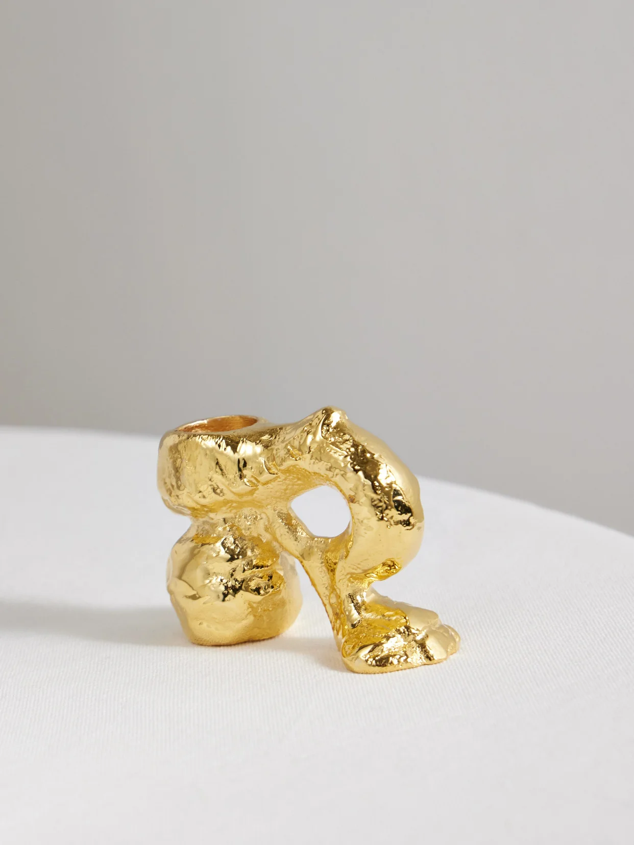 The Lion Paw Gold-plated Candlestick - 1