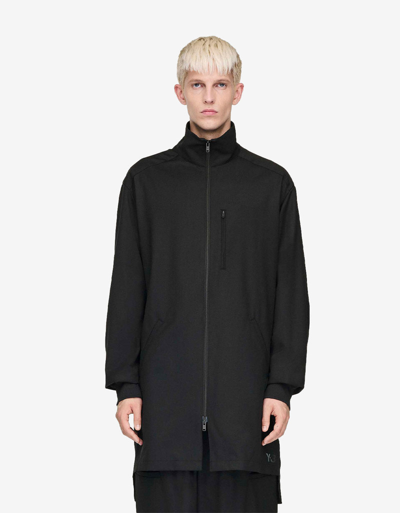 Y-3 Y-3 Black Refined Wool Track Top 3-Stripes outlook