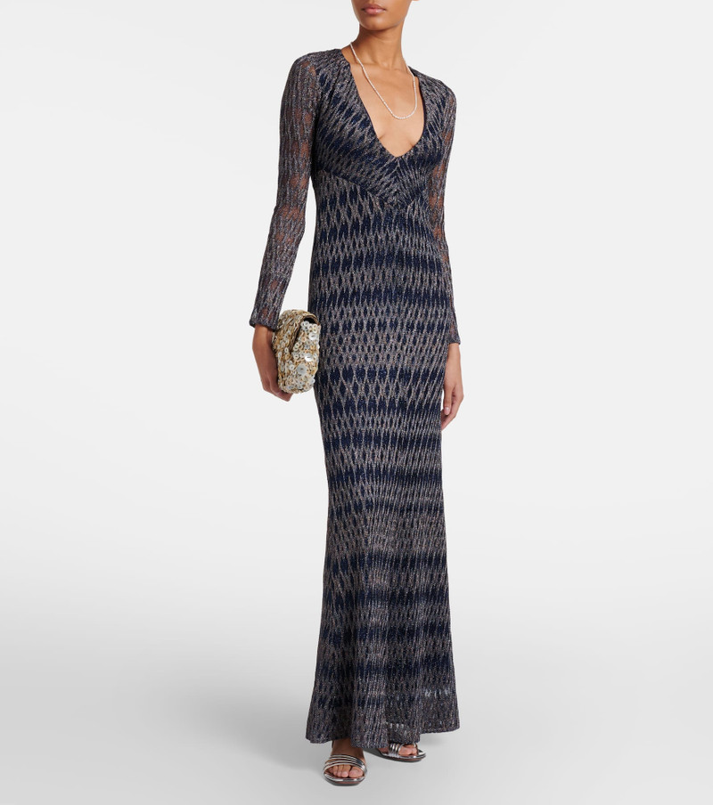 Missoni Lamé maxi dress outlook