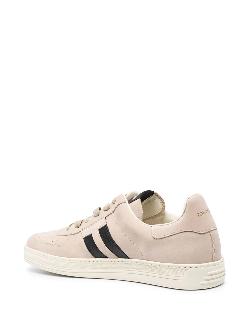 side stripe low-top sneakers - 3