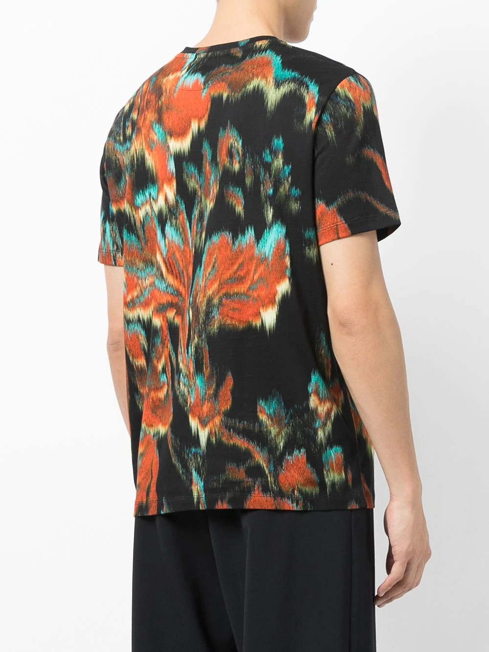 abstract-print cotton T-Shirt - 4