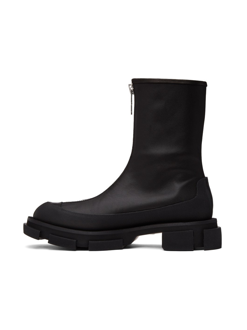 Black Gao Two-Way Boots 3