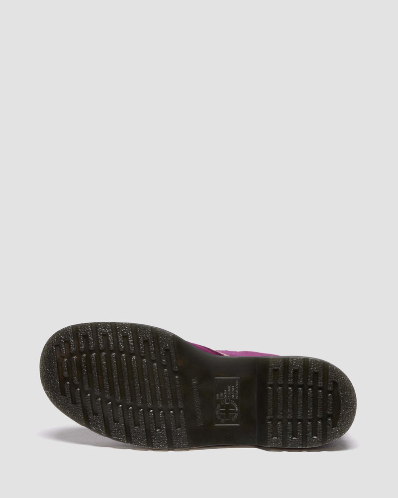 1460 LACELESS Nubuck Slip On Boots 8