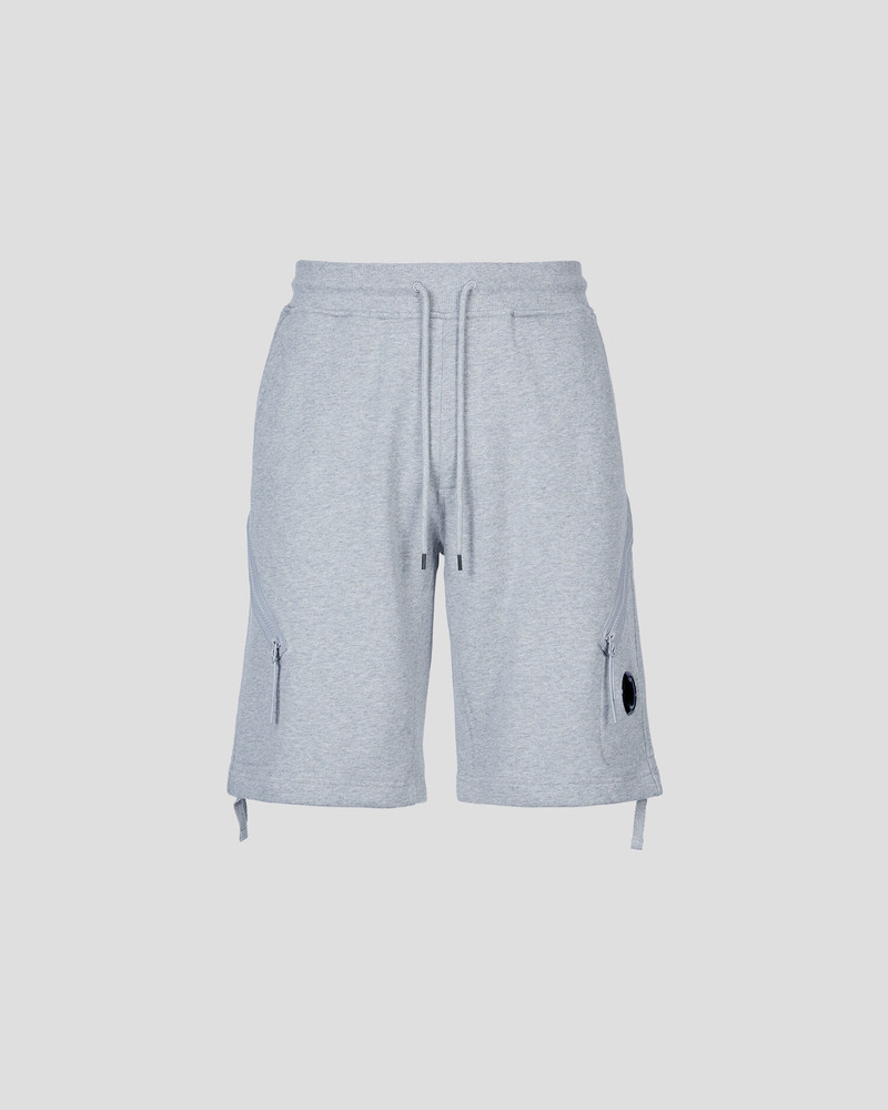 Diagonal Raised Fleece Shorts 1