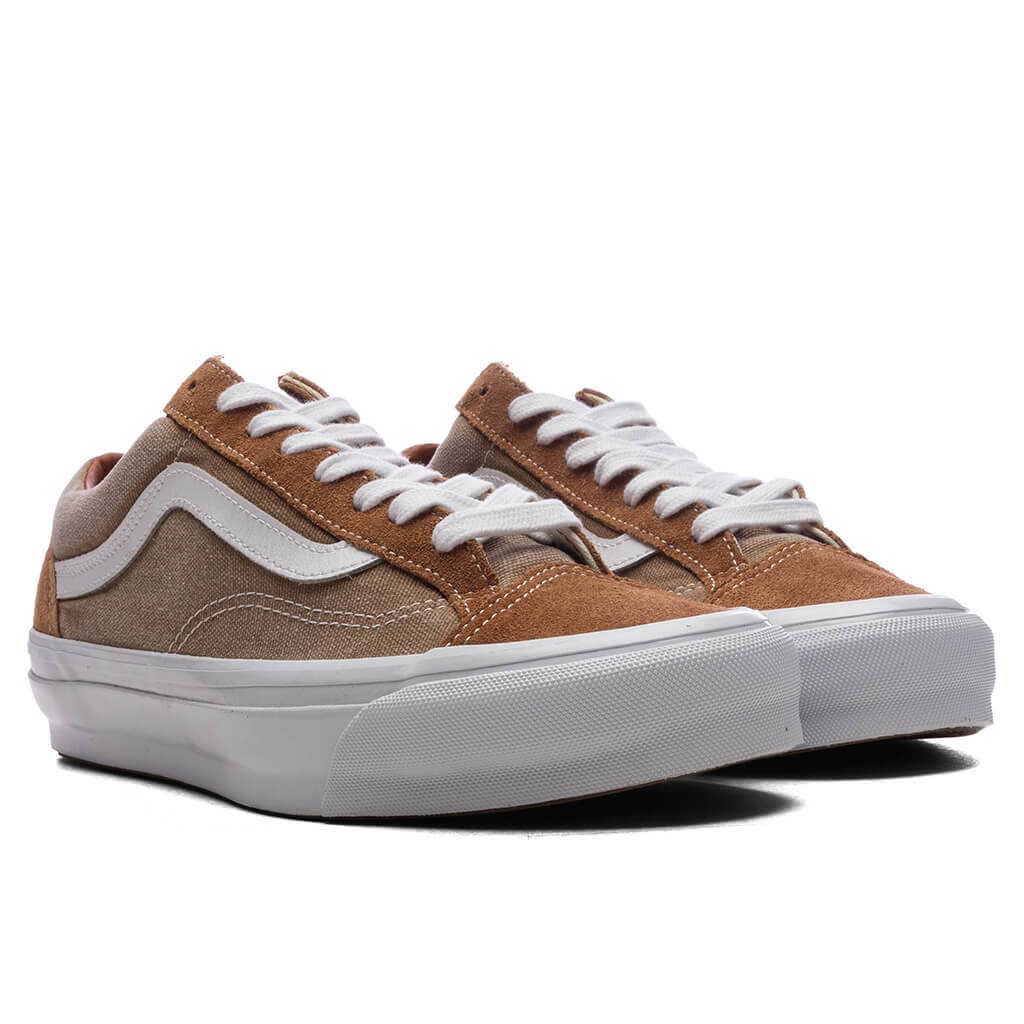 PREMIUM OLD SKOOL 36 - WASHED TAN/BROWN - 2