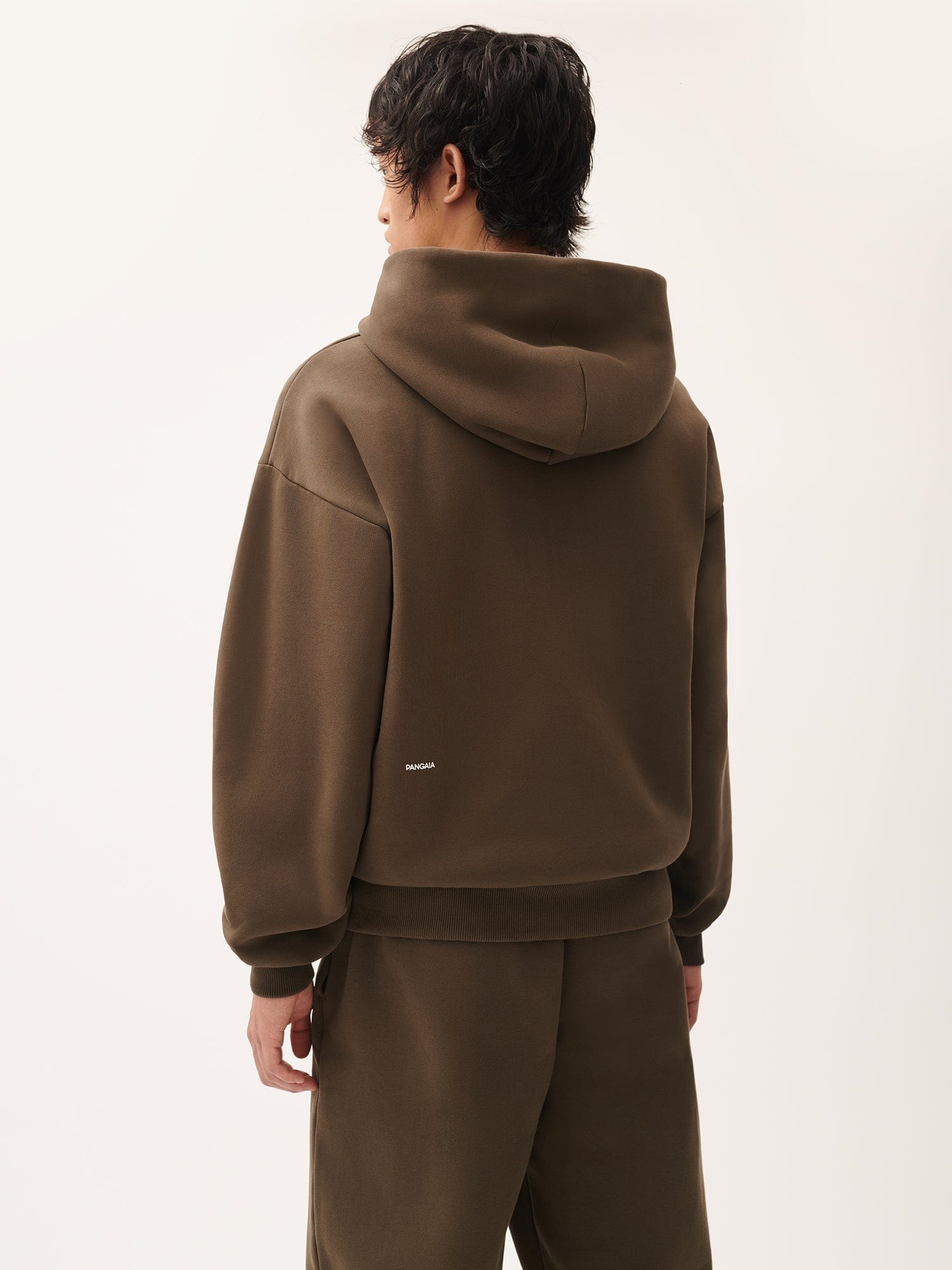 Mens DNA Heavyweight Zipped Hoodie - Cacoa Brown - 3