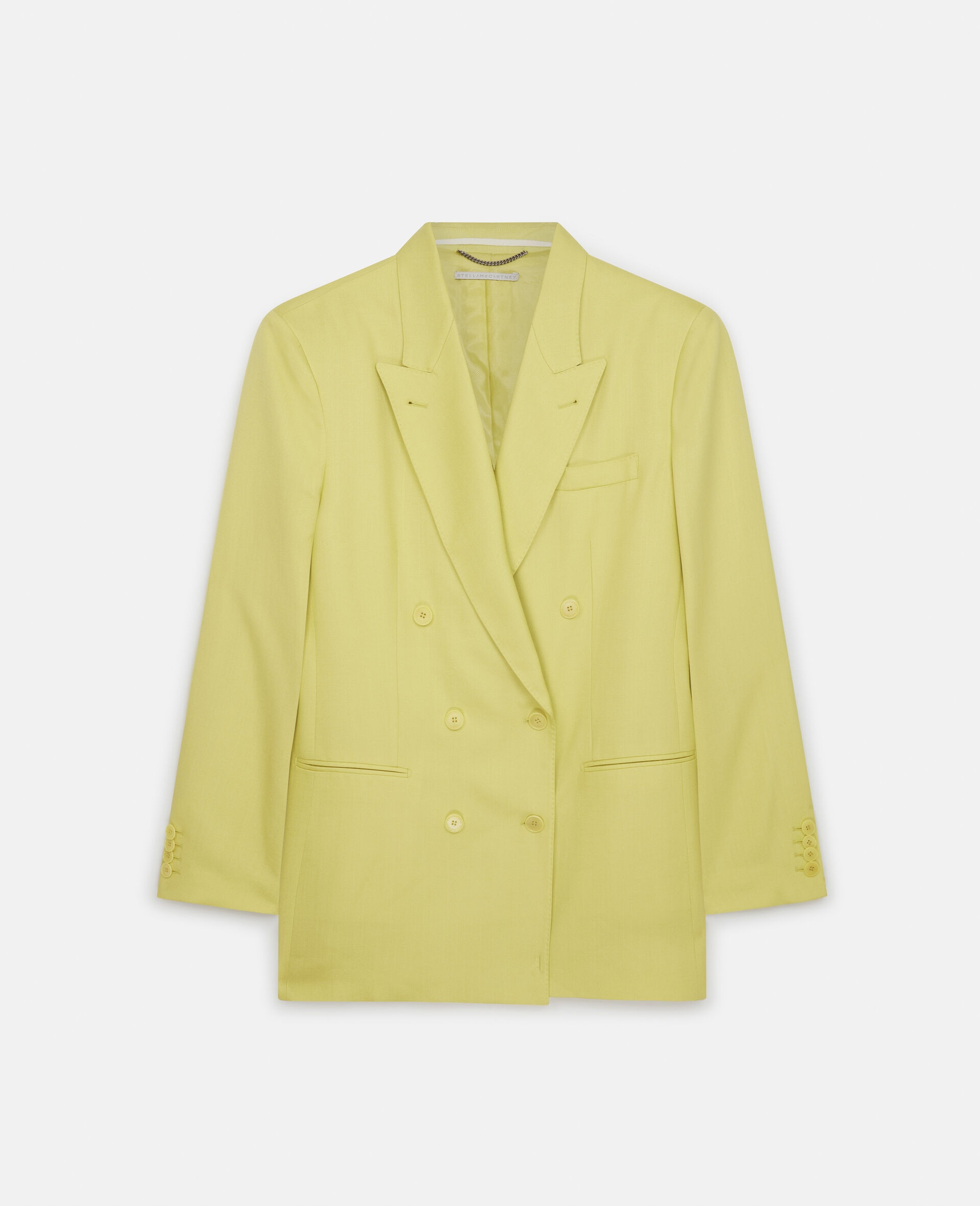 Oversized Double-Breasted Blazer - 1