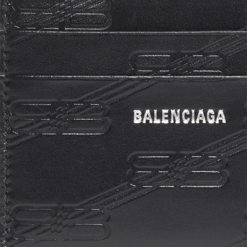 Balenciaga Embossed Monogram Card Case Box 'Black' 717763210JS1000 - 3