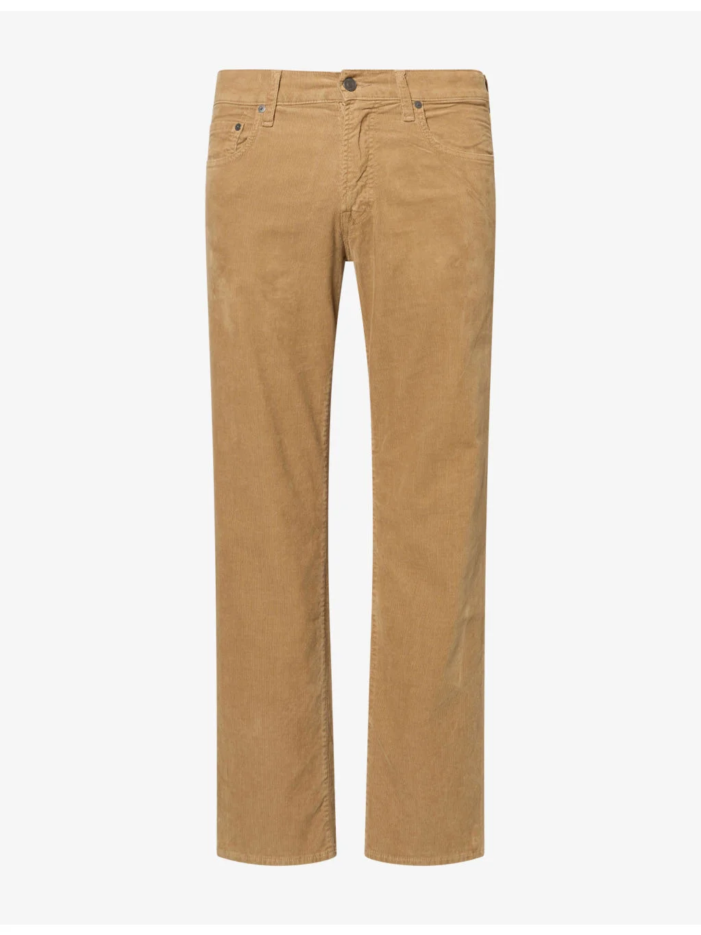 Elijah Straight-Leg Stretch-Cotton Corduroy Trousers - 1