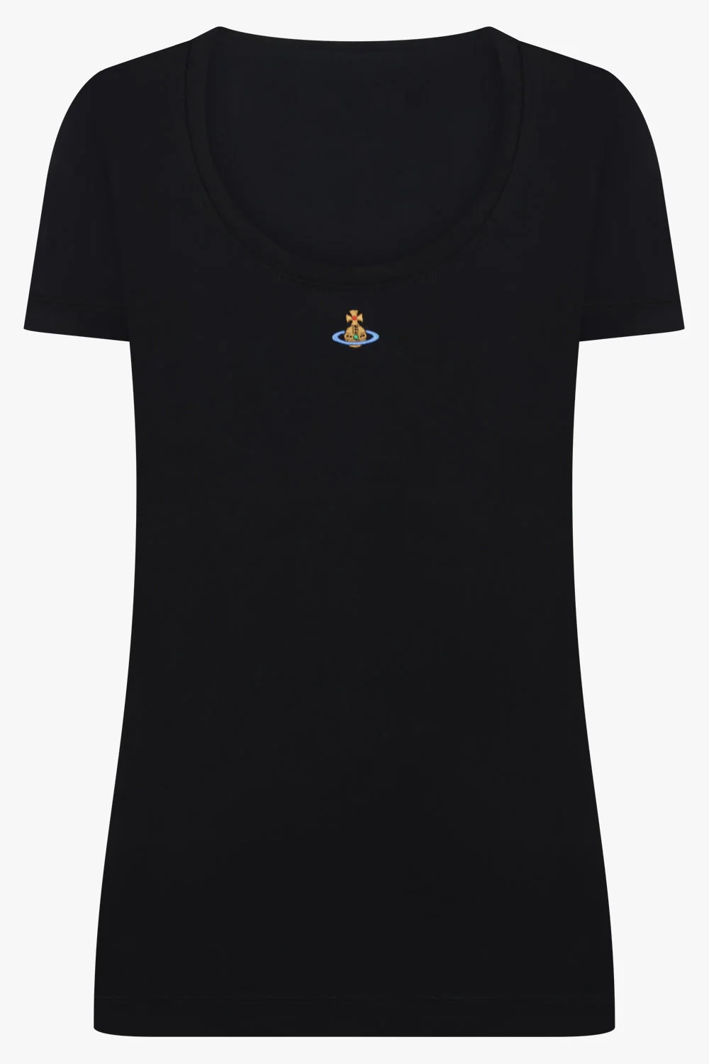 LOLLO MULTICOLOUR ORB T-SHIRT | BLACK - 1