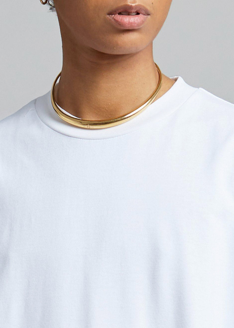 Lou Oversized Tee Dress - Optic White 5