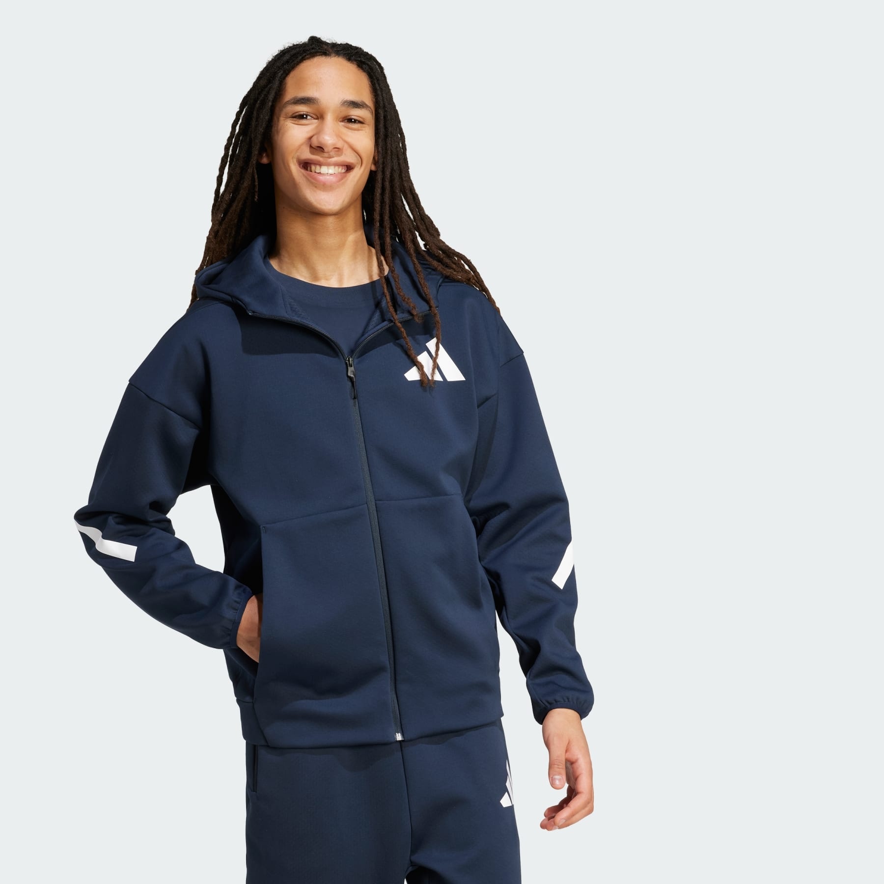 Z.N.E. Full-Zip Hooded Track Jacket - 4