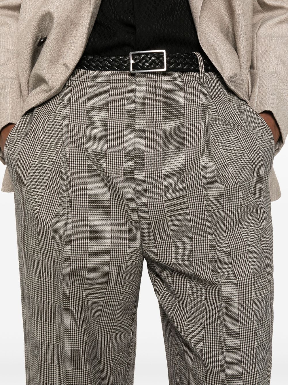 Prince of Wales checked trousers - 5