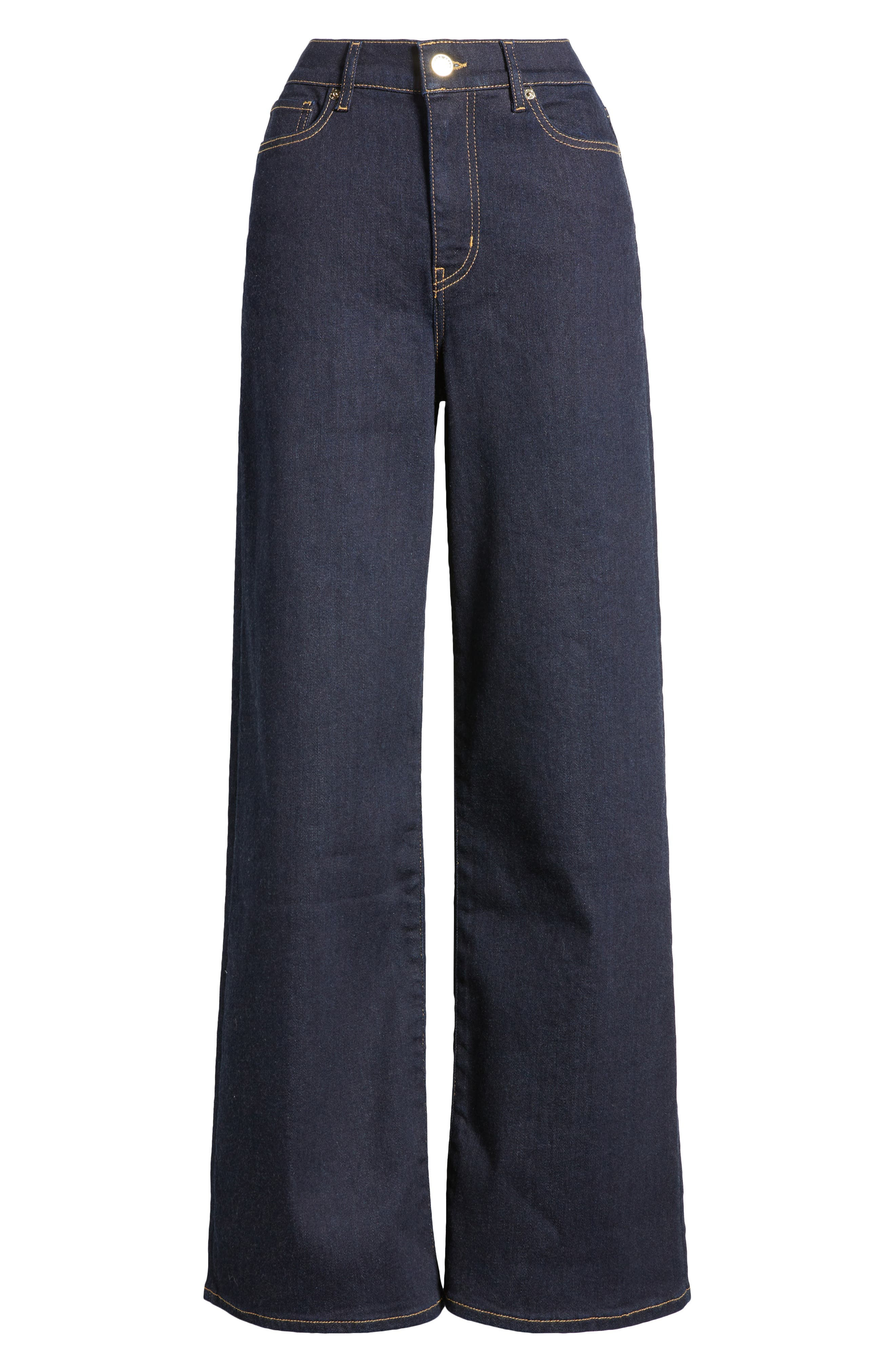 FRAME Le Slim Palazzo Ankle Jeans in Stargirl at Nordstrom - 5