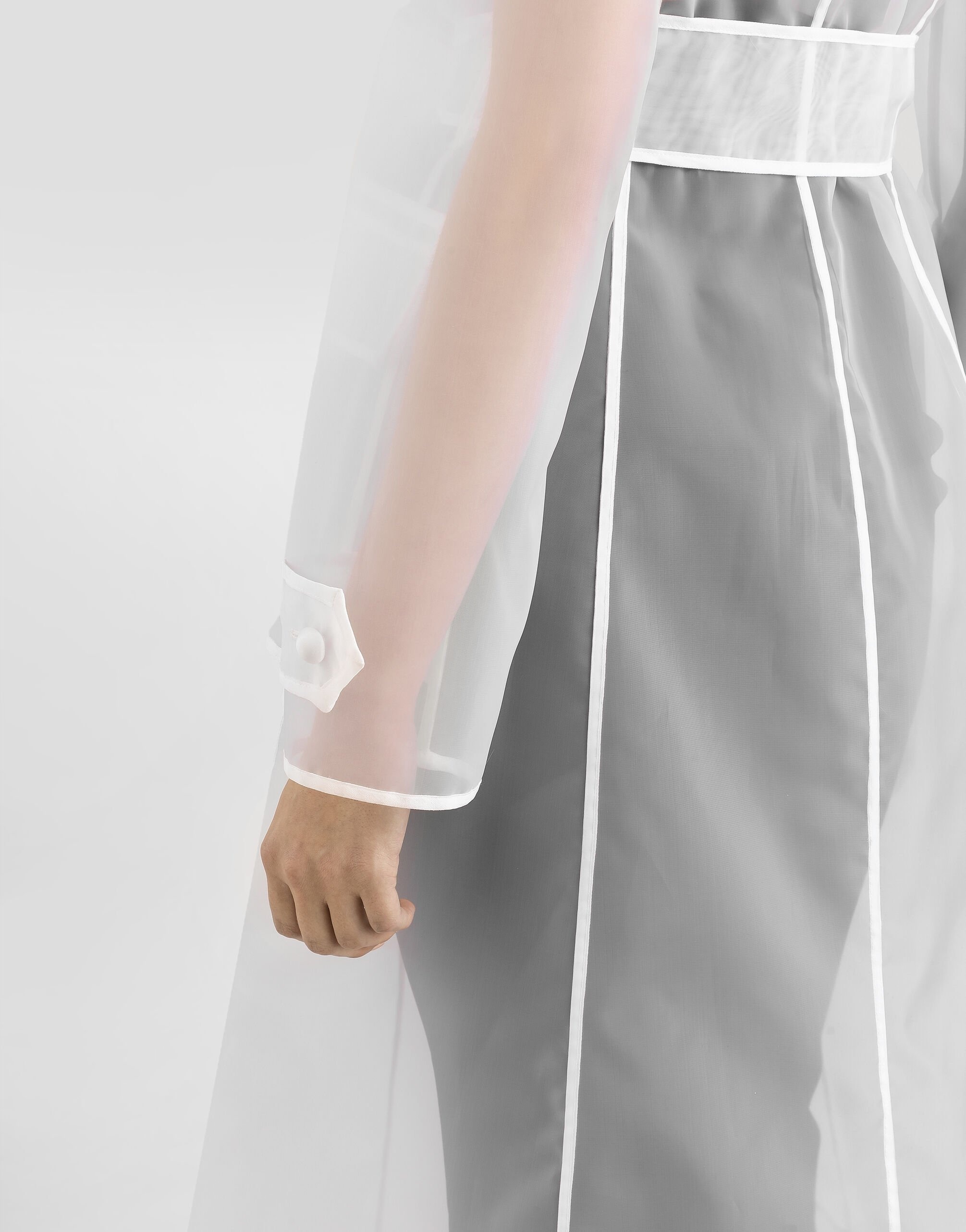 Dolce & Gabbana Technical organza trench coat | REVERSIBLE