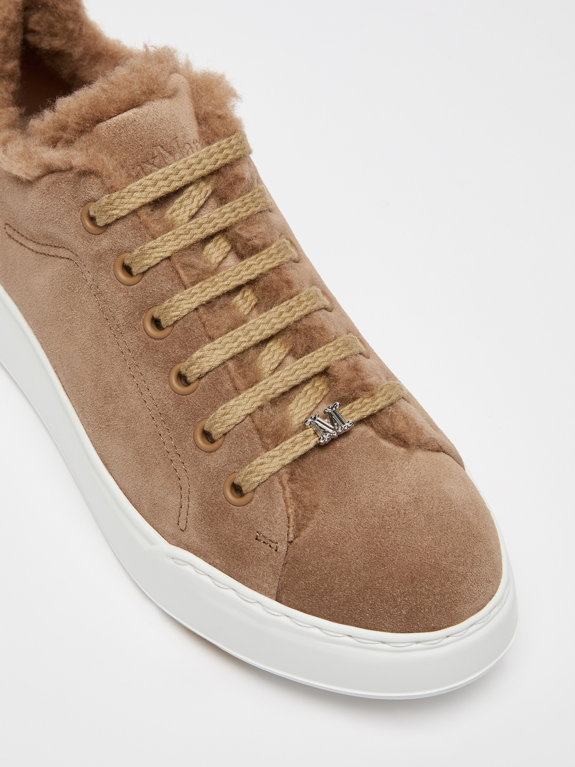 TMAXI Sneakers in suede and Teddy fabric - 4