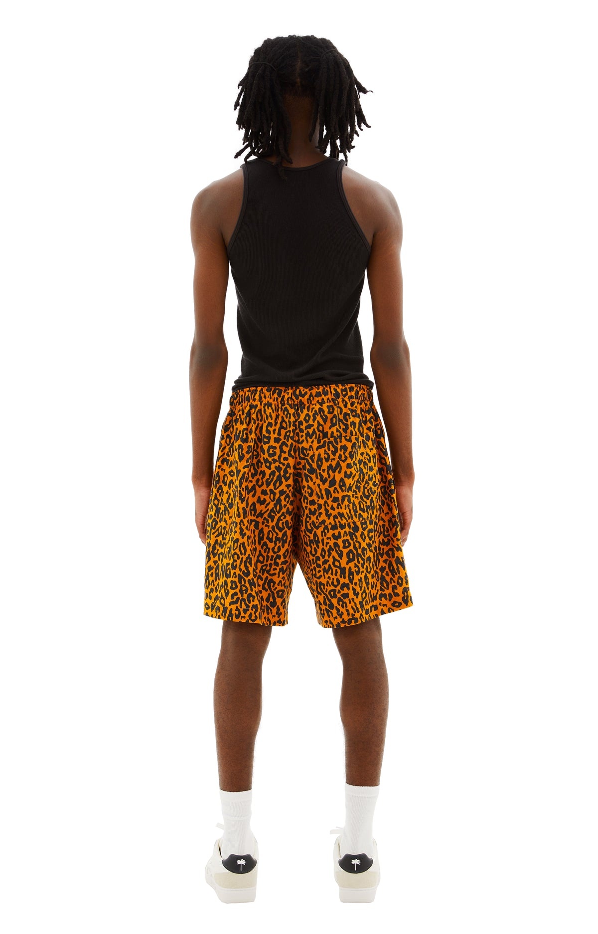 CHEETAH SHORTS (ORANGE/BLACK) - 3