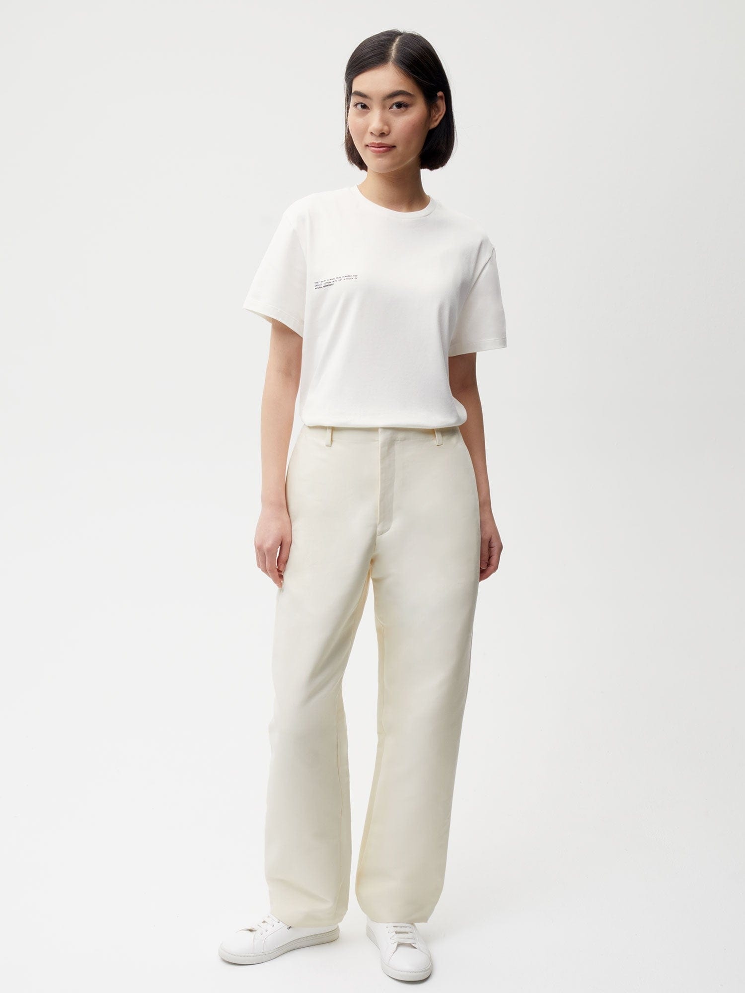 Womens Organic Cotton Regular Fit Trouser - Elderflower - 2