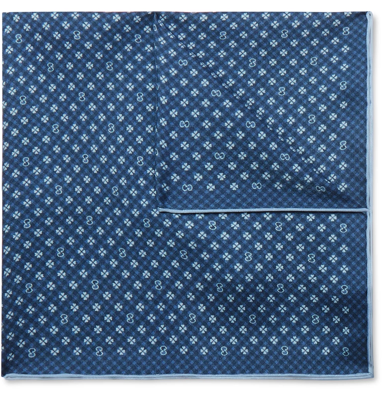 Printed Silk-Twill Pocket Square - 4