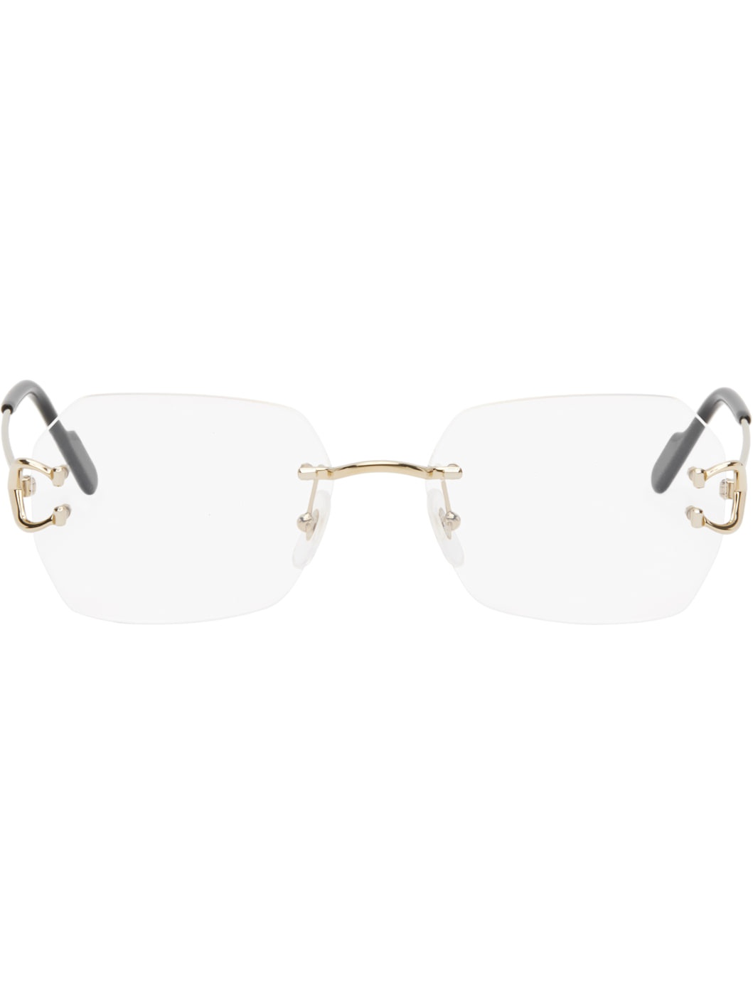 Gold 'Signature C de Cartier' Glasses - 1