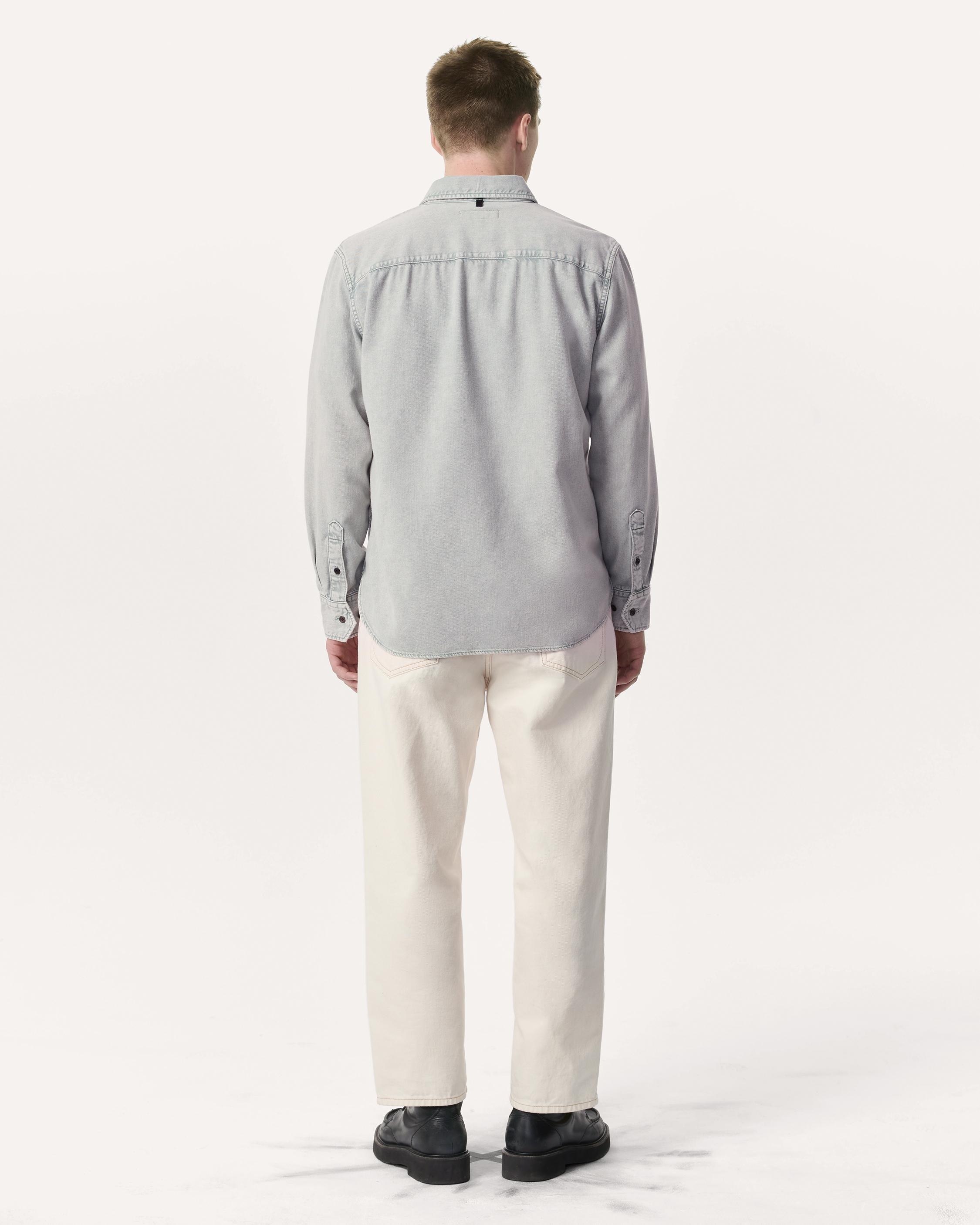 Relaxed Fit Featherweight Denim CPO Overshirt
Featherweight Denim - 5