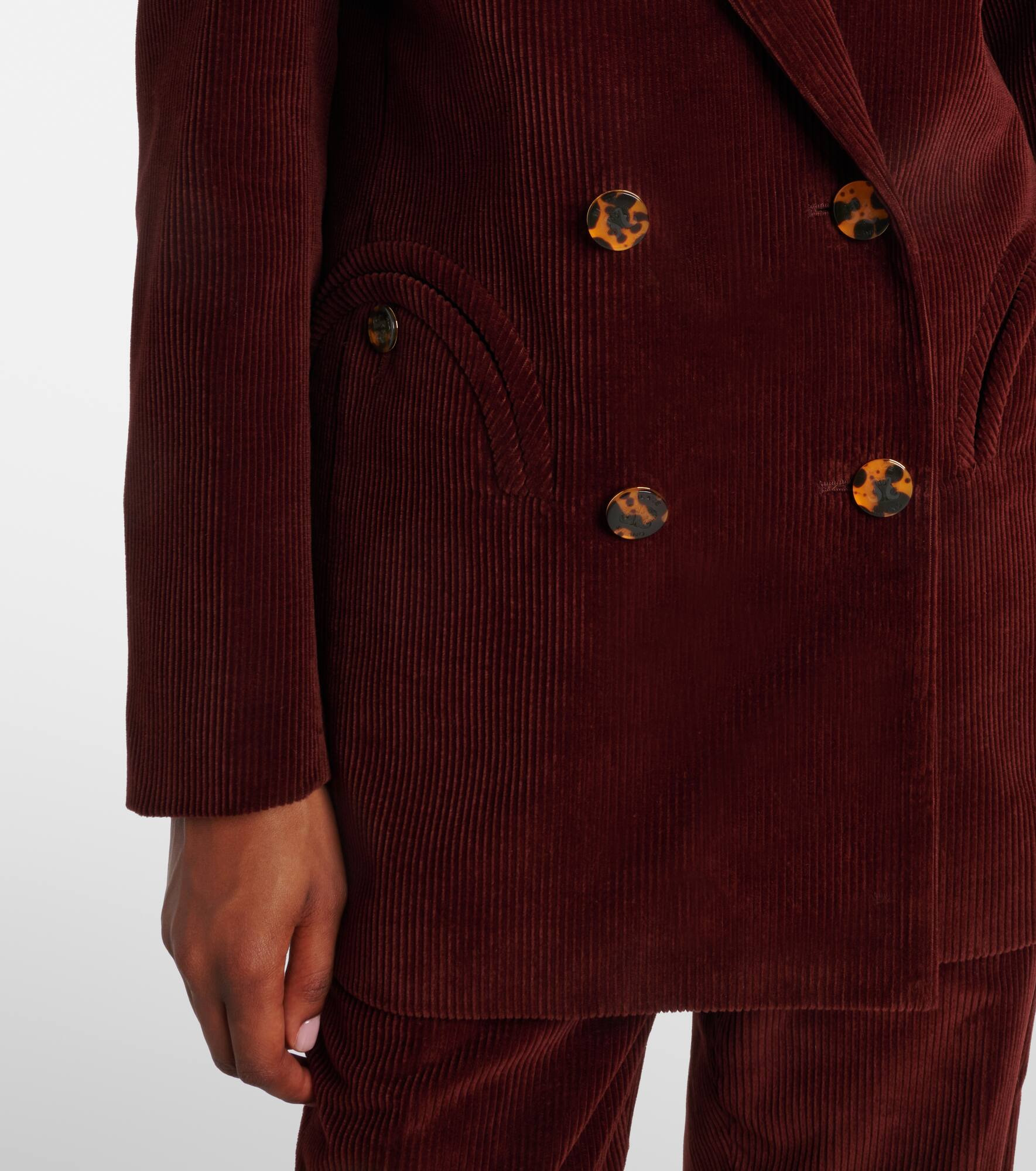 Everyday cotton corduroy blazer - 5