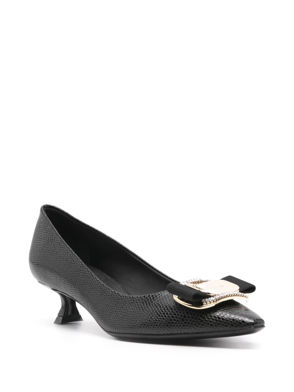 New Vara 40mm leather pumps - 2